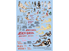 [1/48 & 1/72] GALLERY OF THE NOSE ART QUEEN DECAL SET VOL.1