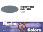#5-N Navy Blue (Late 1941)
