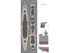 [1/350] DKM Bismarck Wooden Deck set 1/350 for TAMIYA Kit
