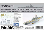 [1/350] USS BB-61 Iowa 1984 Detail Up Set