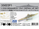 [1/350] BISMARCK 1941 Detail Up Set for Revell Bismarck (05040)