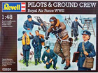 [1/48] Pilots & Ground Crew Royal Air Force, WWII