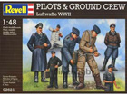 [1/48] Pilots & Ground Crew Luftwaffe WWII