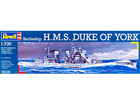 [1/700] Battleship H.M.S. Duke of York