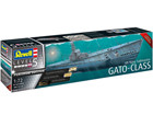 [1/72] GATO Class US Navy Submarine [Platinum Edition]