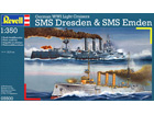 [1/350] German WWI Light Cruisers SMS Dresden & SMS Emden