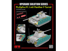 [1/35] UPGRADE SOLUTION SERIES - Pz.Kpfw.IV J mit Panther F Turret for RFM5068