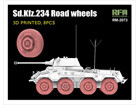 [1/35] Sd.Kfz.234 Road wheels 8pcs