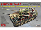 [1/35] PANTHER Ausf.G Interior Kit w/Cut Open Parts of Turret & Hull for Display