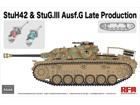 [1/35] StuH42 & StuG.III Ausf.G Late Production