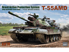 [1/35] T-55AMD Drozd Active Protection System w/Workable Track Links