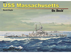 USS Massachusetts - On Deck