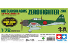 [1/72] Mitsubishi A6M5 ZERO FIGHTER (ZEKE) SILVER COLOR PLATED