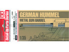 [1/35] GERMAN HUMMEL METAL GUN BARREL [Detail Up Parts]