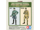 [1/35] WWII WEHRMACHT OFFICER & AFRICA CORPS TANK CREWMAN