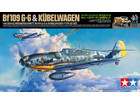 [1/48] MESSERSCHMITT Bf109 G-6 & KUBELWAGEN TYPE 82 SET