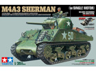 [1/35] U.S. MEDIUM TANK M4A3 SHERMAN (w/SINGLE MOTOR)
