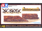 [1/48] BRICK WALL, SAND BAG & BARRICADE SET