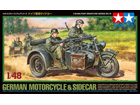 [1/48] GERMAN MOTORCYCLE & SIDECAR