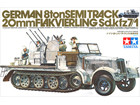 [1/35] GERMAN 8ton SEMITRACK Sd.kfz7/1 20mmFLAKVIERLING