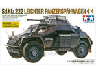 [1/35] Sd.Kfz 222 includes PHOTO-ETCHED PARTS & GUN BARREL