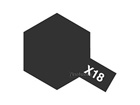 X18 (81518) SEMI GLOSS BLACK - Acrylic Paint (10ml)