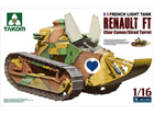 [1/16] FRENCH LIGHT TANK RENAULT FT char canon with Girod turret