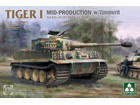[1/35] TIGER I MID-PRODUCTION w/Zimmerit - Sd.Kfz.181 Pz.Kpfw.VI Ausf.E (w/ Antenna)