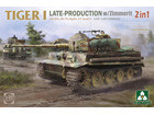 [1/35] TIGER I LATE-PRODUCTION w/Zimmerit [2 in 1] - Sd.Kfz.181 Pz.Kpfw.VI Ausf.E (w/ ǥ)