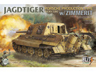 [1/35] JAGDTIGER Sd.Kfz.186 PORSCHE PRODUCTION TYPE w/ZIMMERIT [ǰ 2 ]