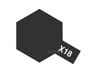 X18 (80018) SEMI GLOSS BLACK - Enamel Paint (10ml)