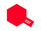 X27 (80027) CLEAR RED - Enamel Paint (10ml)