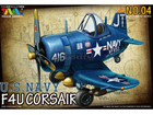 WWII U.S. Navy Fighter F4U-4 Corsair [CUTE SERIES No.04]