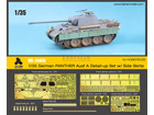 [1/35] German PANTHER Ausf.A Detail-up Set w/ Side Skirts (for HOBBYBOSS)