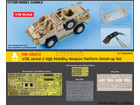 [1/35] Jackal 2 High Mobility Weapon Platform Detail-up Set (for HobbyBoss)