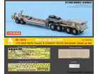 [1/72] Russian Army MAZ-537G Tractor w/CHMZAP-5247G Semitrailer Detail-up Set (for Takom)