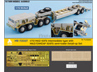 [1/72] MAZ-537G intermediate type with MAZ/ChMZAP 5247G semi-trailer Detail-up Set (for Trumpeter Kit)