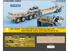 [1/72] MAZ-537G Late Production type with MAZ/ChMZAP 5247G semitrailer Detail-up Set (for Trumpeter)