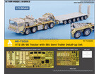 [1/72] SLT-56 Tractor with 56t Semi Trailer Detail-up Set (for Trumpeter)