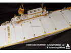 [1/200] USS HORNET AIRCRAFT Detail up set & Arresting Wires