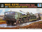 [1/35] Soviet Tank Transporter MAZ-537G with MAZ/ChMZAP-5247G