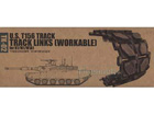 [1/35] U.S. T156 TRACK LINKS [WORKABLE] for K1/M1/M1A1