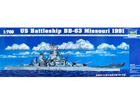 [1/700] US Battleship BB-63 Missouri 1991