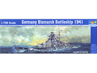 [1/700] Germany Bismarck Battleship 1941