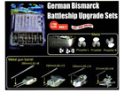 [1/200] German Bismarck Battleship Upgrade Sets