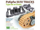 [1/35] PzKpfw.III/IV Tracks Type 6b w/Cleats