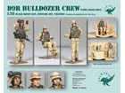 [1/35] D9R Bulldozer Crew - USMC in Iraq 2003 [3 Figures]