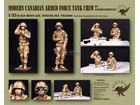 [1/35] Modern Canadian Armed Force Tank Crew in Afghanistan (2 Figures)