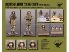 [1/35] British Army Tank Crew - 1970 ~ 80 Era (2 Figures and 1 Bust)