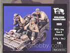 Willy's Jeep Crew & Accessories (3 Fig. + Acc.)